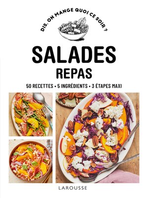 cover image of Salades repas